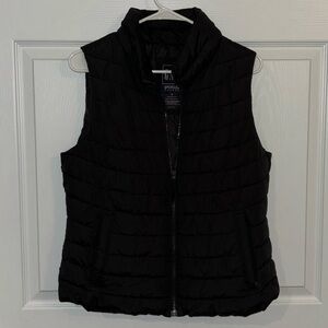 Gap Black Puffer Vest